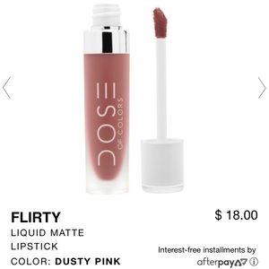Dose of Colors Liquid Matte Lipstick Flirty